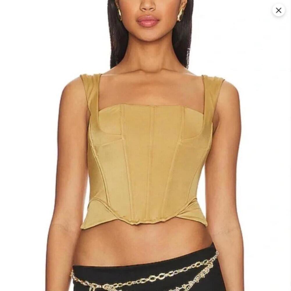 We Are‎ HAH x Free People Knock Out Top Shroom Brown Small NWT